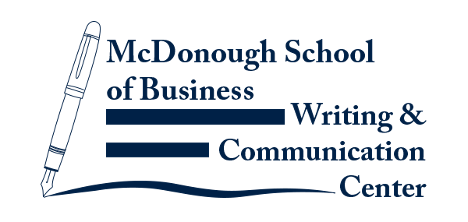 MSB Writing & Communications Center | Writing Center | Georgetown